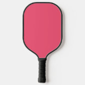 Elegant Pink Doe-patterned Christmas Pickleball Paddle (Achterkant)