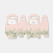 Elegant Pink First Heilige Communauteit Greenery Bedankdoosjes (Uitgevouwen)