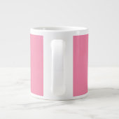 Elegant Pink Floral Graduation Party mug (Dos)