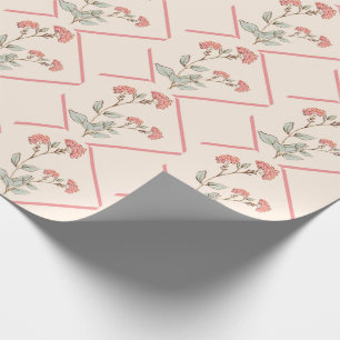 Elegant Pink Girly Abstract Cadeaupapier
