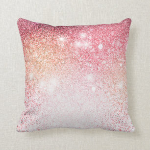 Elegant Pink Glitter Kussen