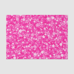 Elegant Pink Glitter Tissuepapier