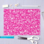 Elegant Pink Glitter Tissuepapier (Craft)