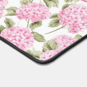 Elegant Pink Hydragea Flowers Pattern Monogram (Coin)