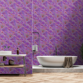 Elegant Pink, Purple and Silver Marble Pattern  Behang
