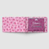 Elegant Pink Rose Floral Quinceanera Silver (Complet)