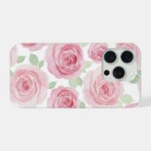 Elegant Pink Roses Phone Case (Verso Horizontal)