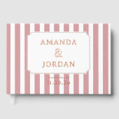 Elegant Pink Stripes (Recto)