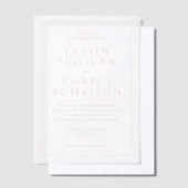 Elegant Pink Wedding Invitation (Compenser)