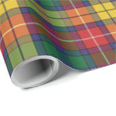 Elegant Plaid Bright Clan Buchanan Tartan Cadeaupapier (Rol Hoek)