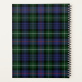 Elegant Plaid Tartan Rustiek 2025 Planner (Achterkant)