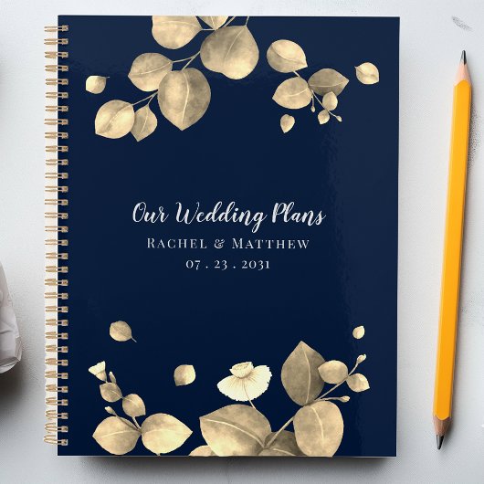 Élégant plan de Mariage botanique Eucalyptus