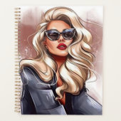 Élégant planificateur de portraits de mode (Devant)