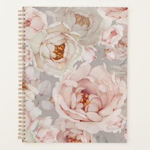 Élégant planificateur floral Peony