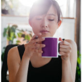 - Élégant Plum solide - Mug de café