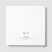 Élégant Plum violet Rose Grand Mariage (Verso)