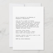 Elegant poedel spa moment kaart (Achterkant)