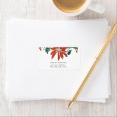 Elegant Poinsettia Flowers, met etiket (Insitu)