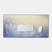 Élégant pois de bureau en fleur de Lotus (Clavier et souris)