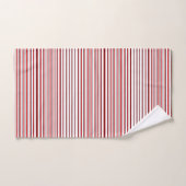 Élégant Pois parallèle lignes Motif graphique (Serviette à main)