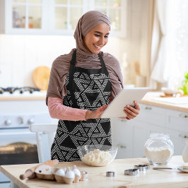 Elegant Polka Dots Schort