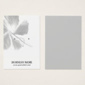 Élégant Porte-oreille Floral (Devant & derrière)