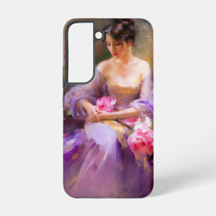 Elegant portret samsung galaxy hoesje