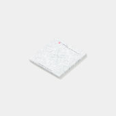 Elégant Post-It Notes promotionnelles - Eau Fizzy (Incliné)