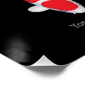 Elégant Poster de Poisson Koi - Déco Artistique et (Coin)