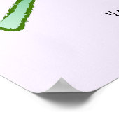 Elegant poster with a violet rose (Coin)