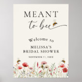 Élégant Pour Être Fête des mariées Affiche de bien (Devant)