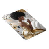 Élégant Praying Mother 3" x 4" Photo Magnet (Côté Droit)