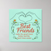 Elegant Premium Wrapped Canvas Wall Art (Voorkant)