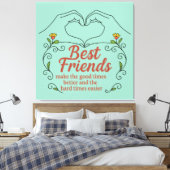 Elegant Premium Wrapped Canvas Wall Art (Insitu (Slaapkamer))