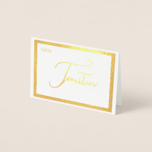 Élégant Présentoir de Numéro de Table de Mariage e