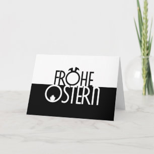 Elegant prettig Pasen voor je dierbaren! Kaart