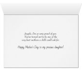 Elegant pristine White Rose close up Moederdag (Binenzijde Horizontaal (Onderkant))