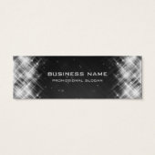 Élégant Prix Tag Étincelles Glamour Noir (Dos)