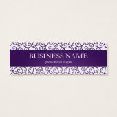 Élégant Prix Tag Moderne Flèches Violet (Dos)