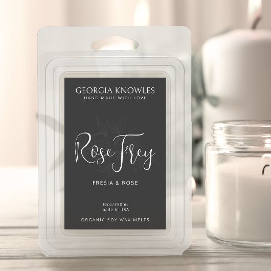 Elegant productetiket Sticker zwart-wit