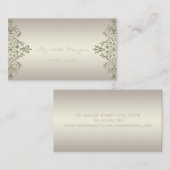 Elegant Professional Charming Luminous, kant Visitekaartje (Voorkant / Achterkant)