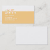 Elegant Professional Interior Design Decorator Visitekaartje (Voorkant / Achterkant)