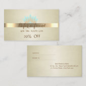 Elegant Professional, Lotus Reference Kaart (Voorkant / Achterkant)