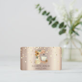 Elegant Professional Mixer Sunflower Visitekaartje (Staand voorkant)