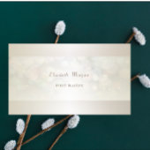 Elegant Professional Modern Bokeh Simple Visitekaartje