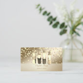 Elegant Professional, modern, Confetti, lipsticks Visitekaartje (Staand voorkant)