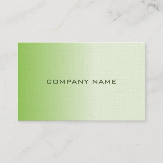 Elegant Professional Plain Premium Linen Luxury Visitekaartje (Voorkant)