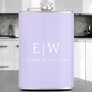 Elegant Professional Simple Monogram Minimalist Heupfles
