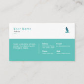 Elegant Professional Visitekaartje (Achterkant)