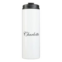 Elegant Professional Voeg een naam in zwart wit to